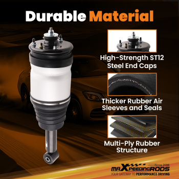 2x Rear Air Suspension Shock Absorber compatible for Land Rover Range Rover Sport 2006-2014