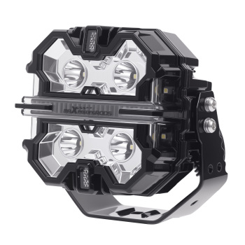 5 178W LED Driving Lights Spot Beam DRL For SUV 4X4 Truck compatible for White Amber 270° IP68