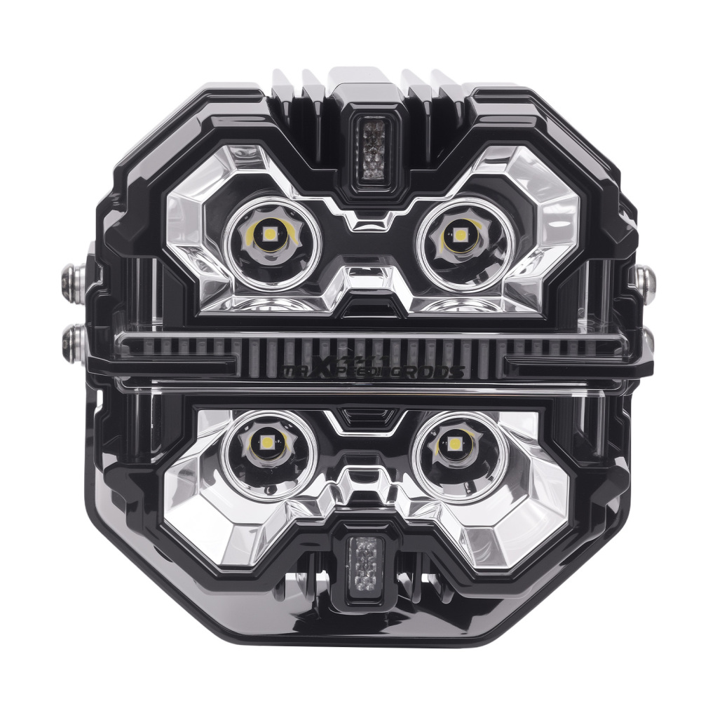 5 178W LED Driving Lights Spot Beam DRL For SUV 4X4 Truck compatible for White Amber 270° IP68