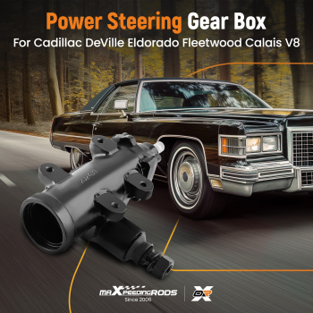 Power Steering Gear Box 27-6502 compatible for Cadillac DeVille Eldorado Fleetwood Calais