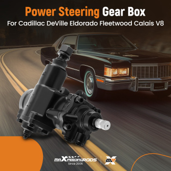 Power Steering Gear Box 27-6502 compatible for Cadillac DeVille Eldorado Fleetwood Calais