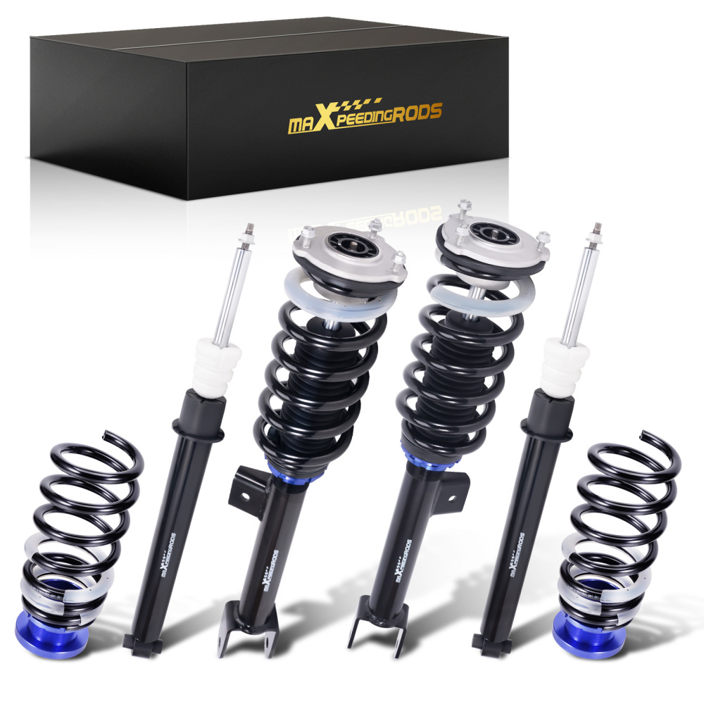 MaXpeedingrods Coilovers Lowering Kit compatible for Tesla Model 3 2017+ RWD Height Adjustable	