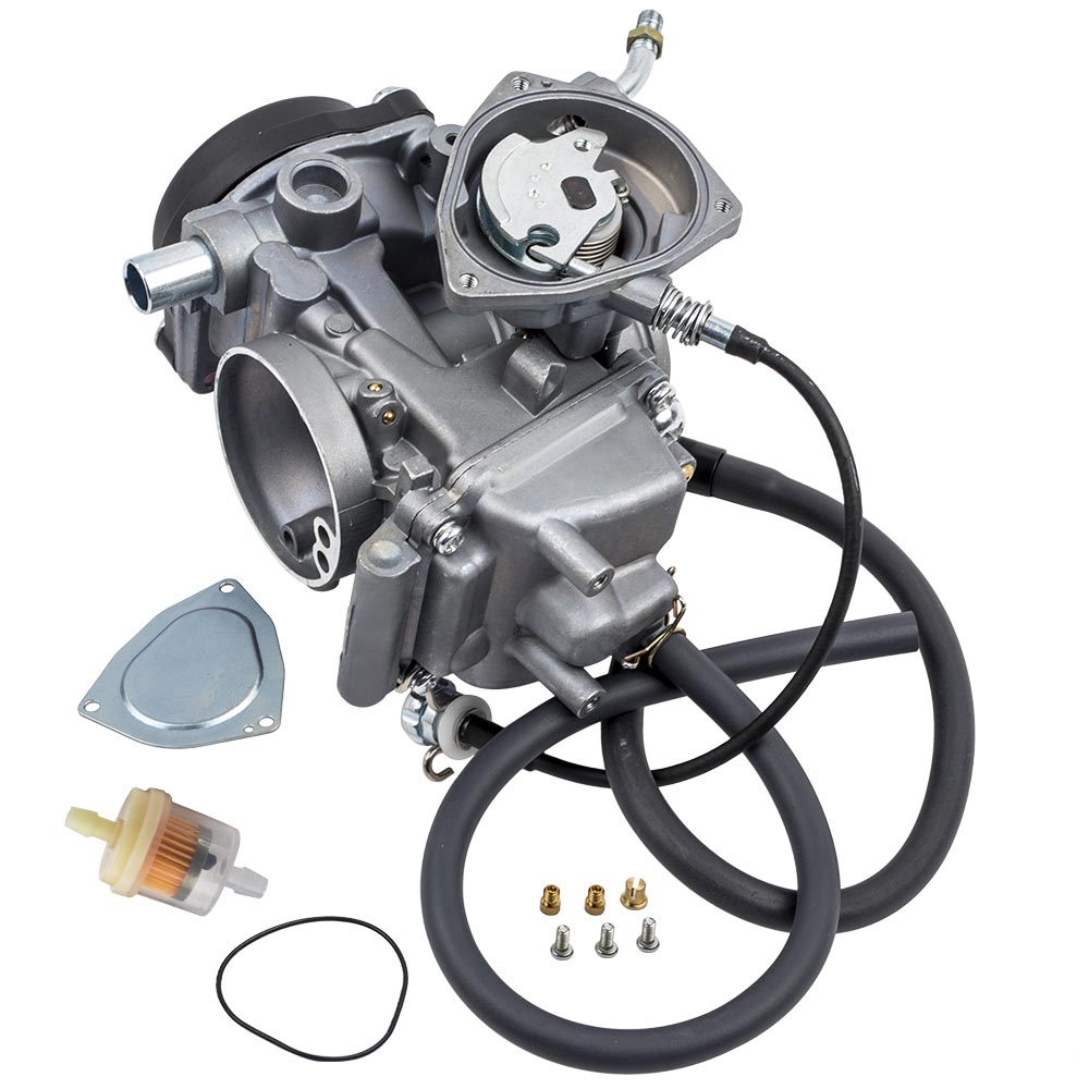 Carburetor Carb for ATV compatible for Yamaha 2000-2006 Kodiak 400 YFM400Big Bear 400, 2004-2006 Bruin 350, 2007-2011 Grizzly 350, 2007-2012 Grizzly 450, 2006-2009 Wolverine 350, 2007-2010 Wolverine 450