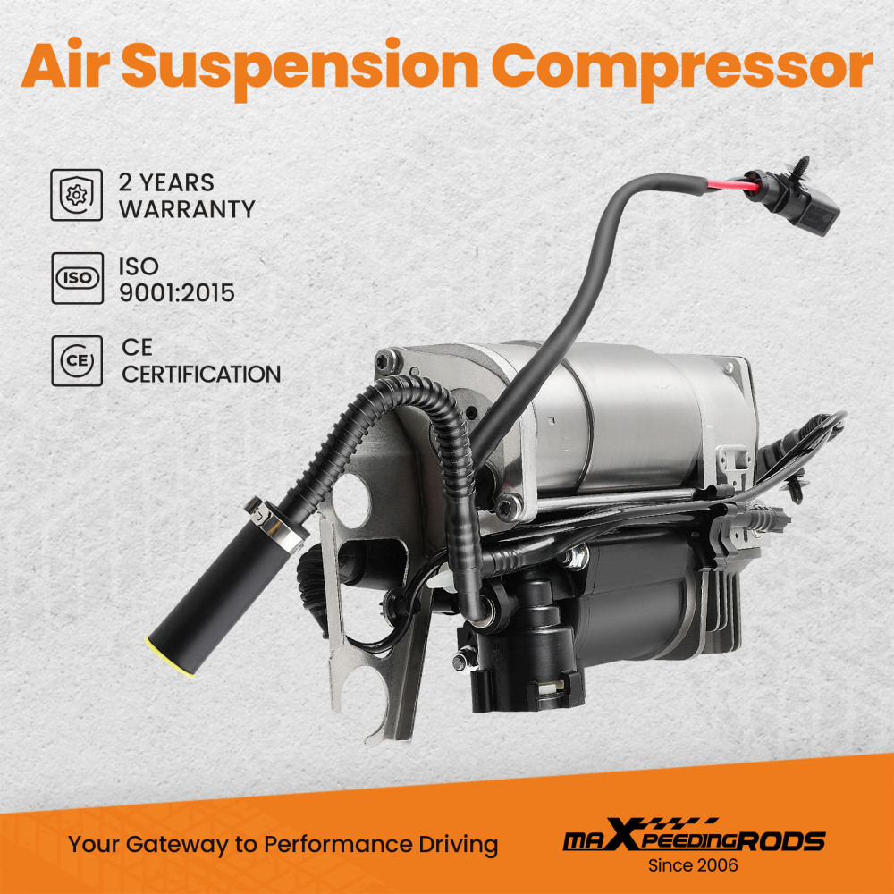 Air Compressor Pump compatible for Volkswagen Touareg 7L4L 02-10 4L0698007A/B/C Airmatic