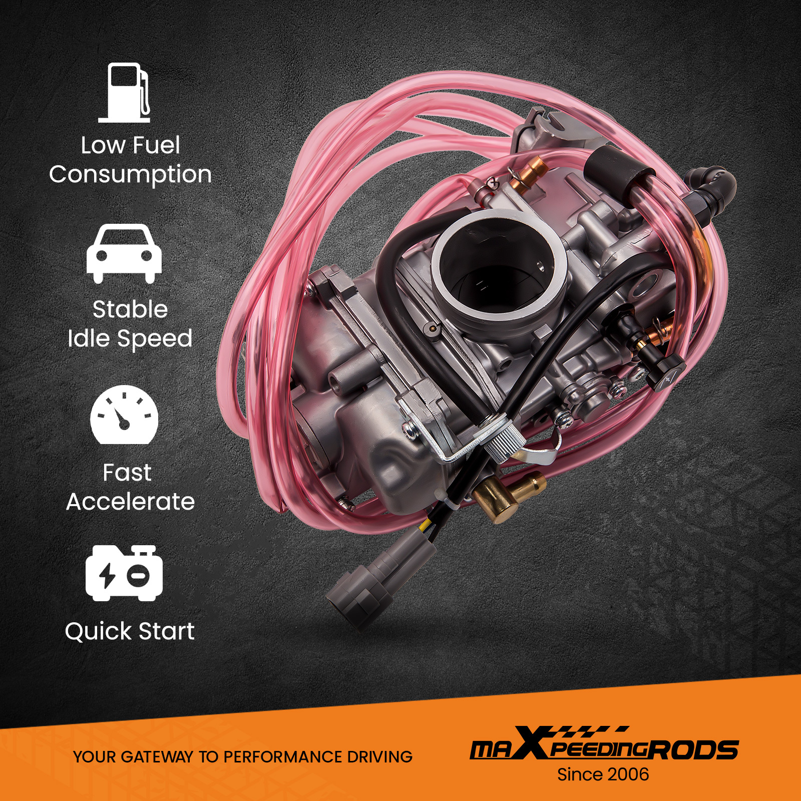 Carburetor compatible for Yamaha YZ400F 1998-1999 YZ426F 2001-2002