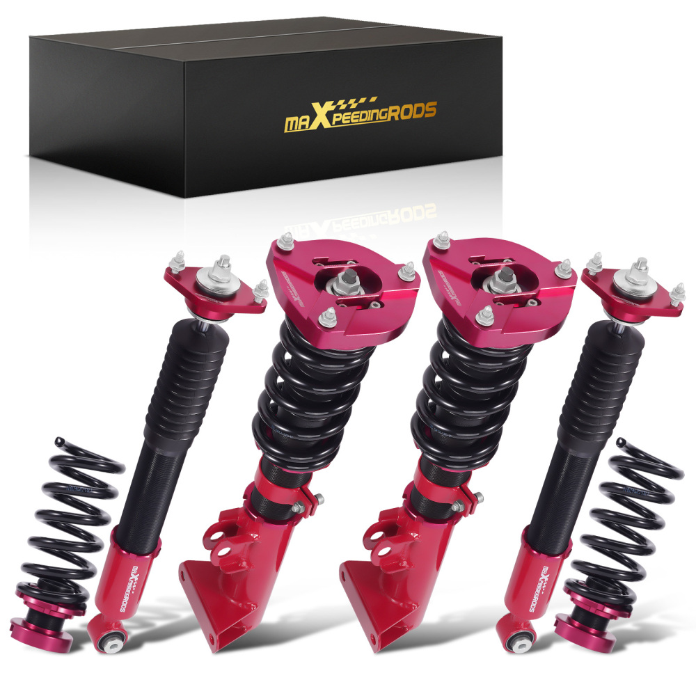 Assetto Regolabile Molle Ammortizzatori compatibile per Mercedes W204 Classe C 2008-2014