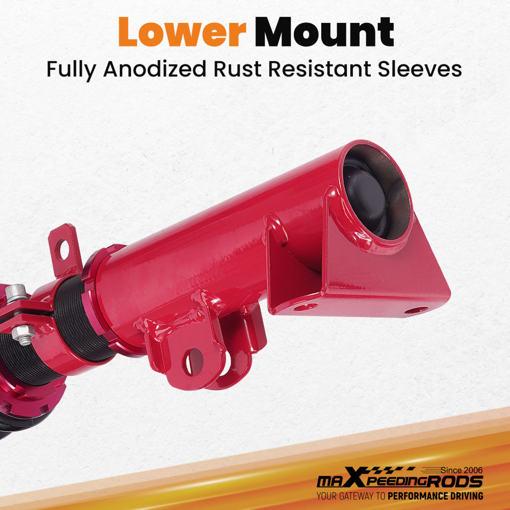 Assetto Regolabile Molle Ammortizzatori compatibile per Mercedes W204 Classe C 2008-2014