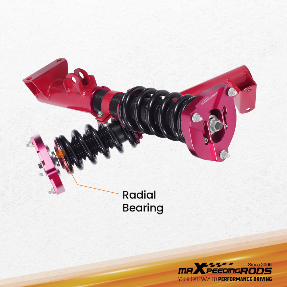 Assetto Regolabile Molle Ammortizzatori compatibile per Mercedes W204 Classe C 2008-2014