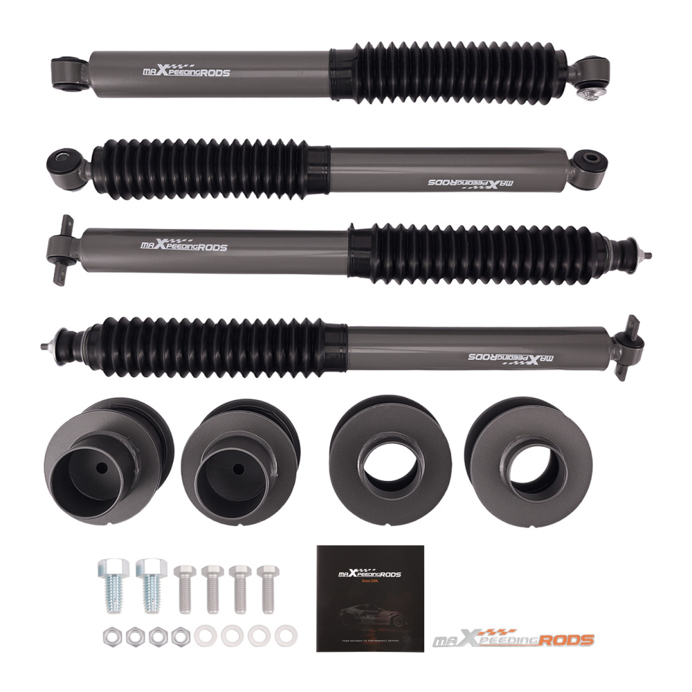 2 Suspension Lift Kit w/Shocks compatible for Jeep Grand Cherokee WJ 4WD 1999-2004