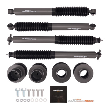 2 Suspension Lift Kit w/Shocks compatible for Jeep Grand Cherokee WJ 4WD 1999-2004