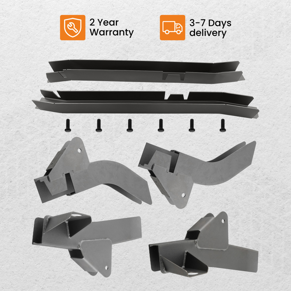 Frame Rust Repair Full Set Compatible For Jeep Wrangler TJ 97-2002 Heavy Duty steel