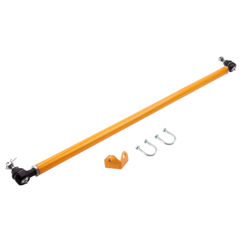 Adjustable Drag Link Heavy Duty compatible for Nissan Y61 GU compatible for Patrol 4WD Steering Arm Rod suspension arms