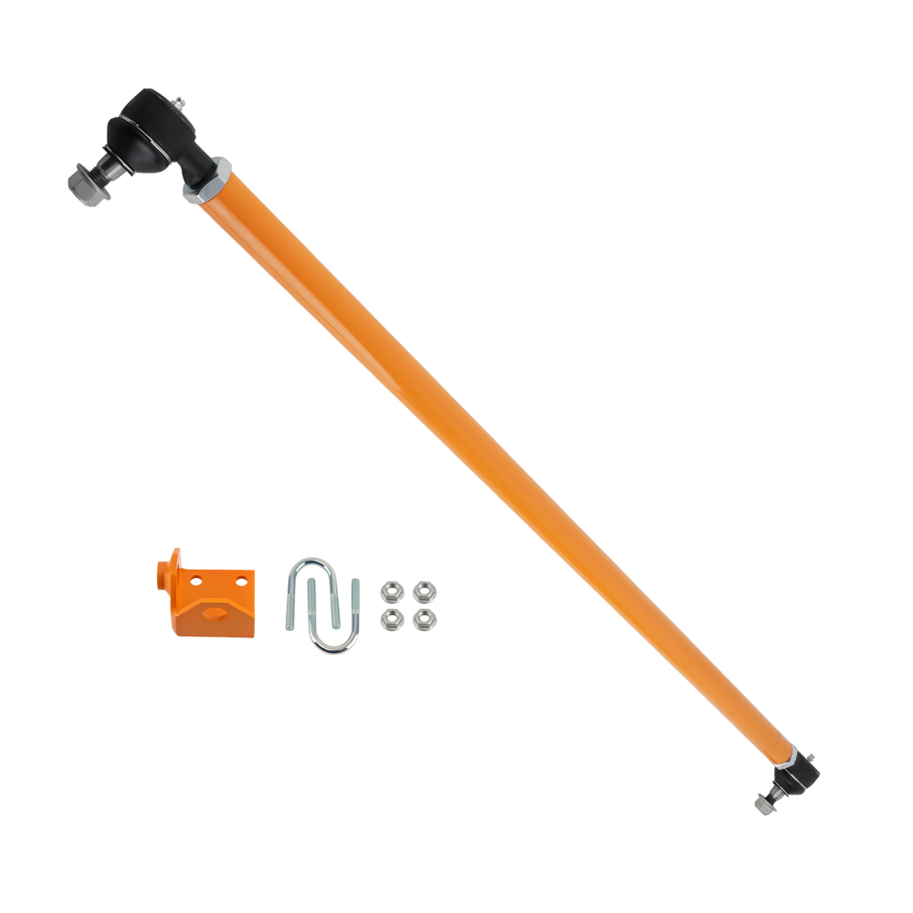 Adjustable Drag Link Heavy Duty compatible for Nissan Y61 GU compatible for Patrol 4WD Steering Arm Rod suspension arms
