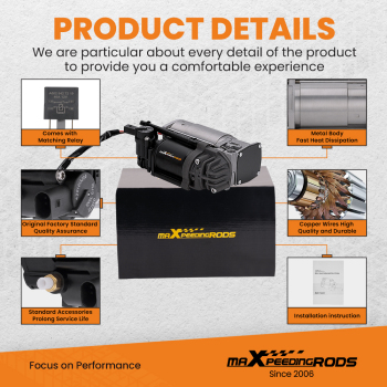 Air Suspension Compressor Pump compatible for Mercedes W212 E63 E550 E350 CLS550