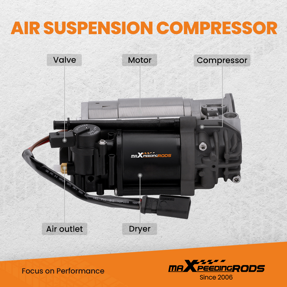 Air Suspension Compressor Pump compatible for Mercedes W212 E63 E550 E350 CLS550