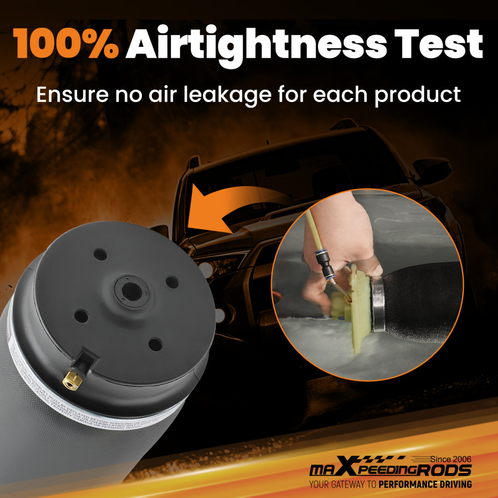 Air Suspension Strut Shock Spring Bags Compatible for Mercedes W164 ML - GL Class Rear