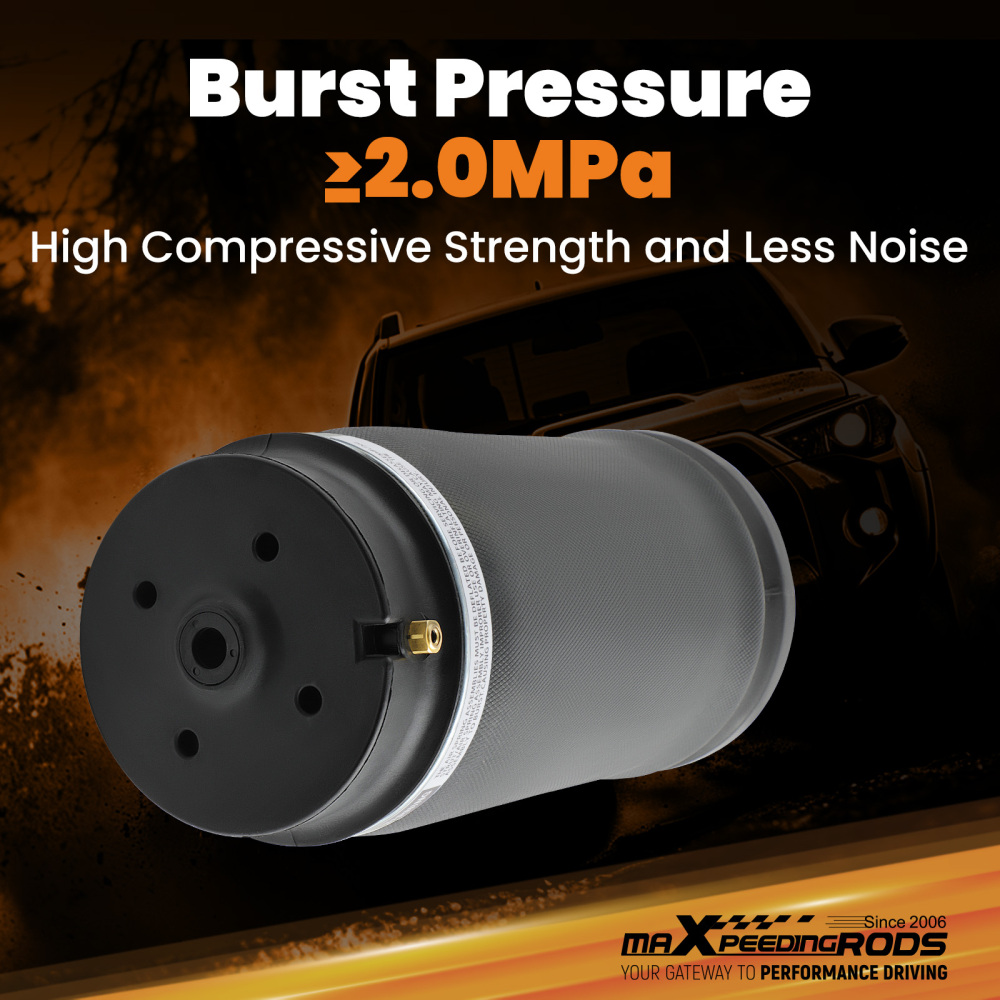 Air Suspension Strut Shock Spring Bags Compatible for Mercedes W164 ML - GL Class Rear