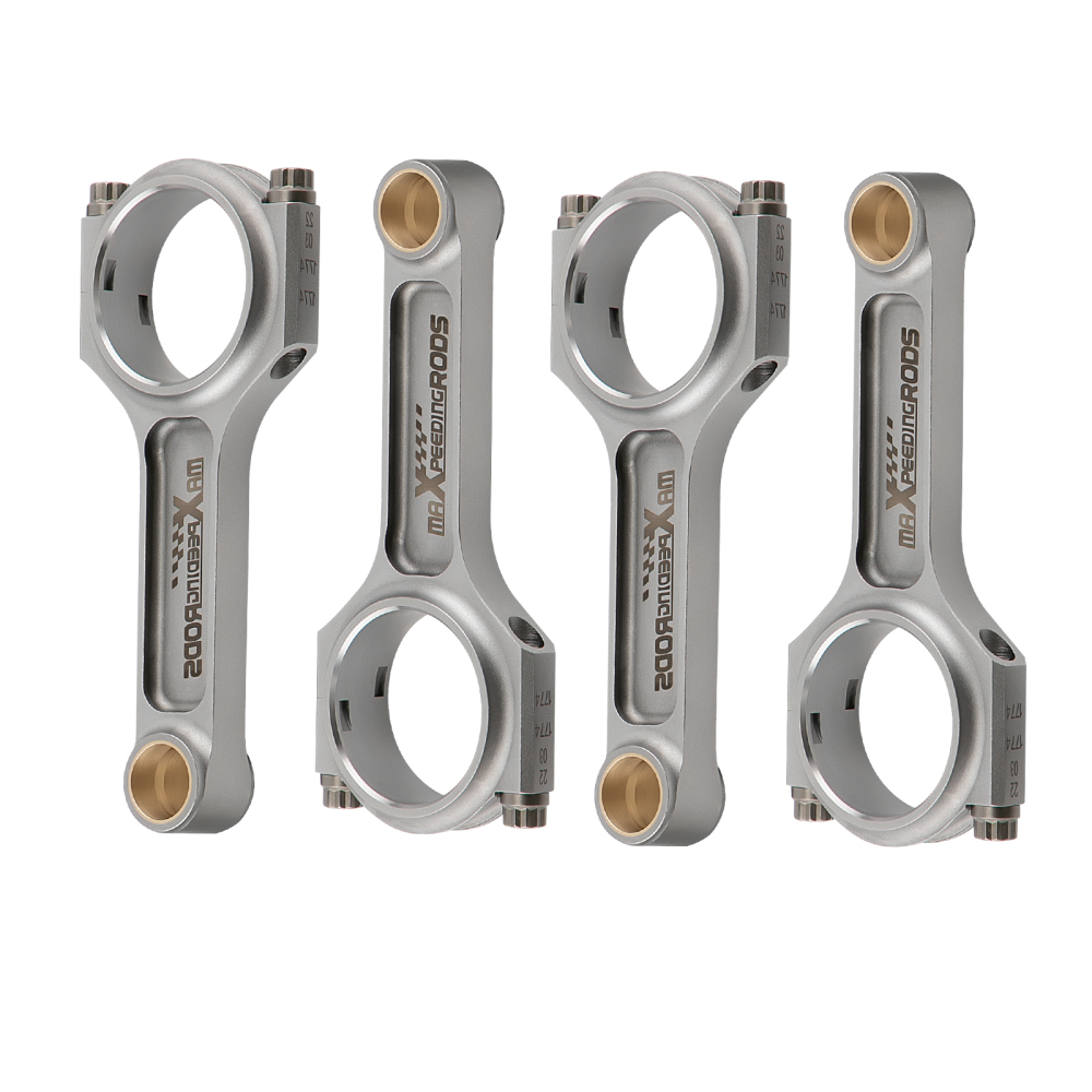 I-Beam Forged EN24 Connecting Rods+ARP Bolts compatible for Mazda B6 1.6 / B6F 1.8 Engine