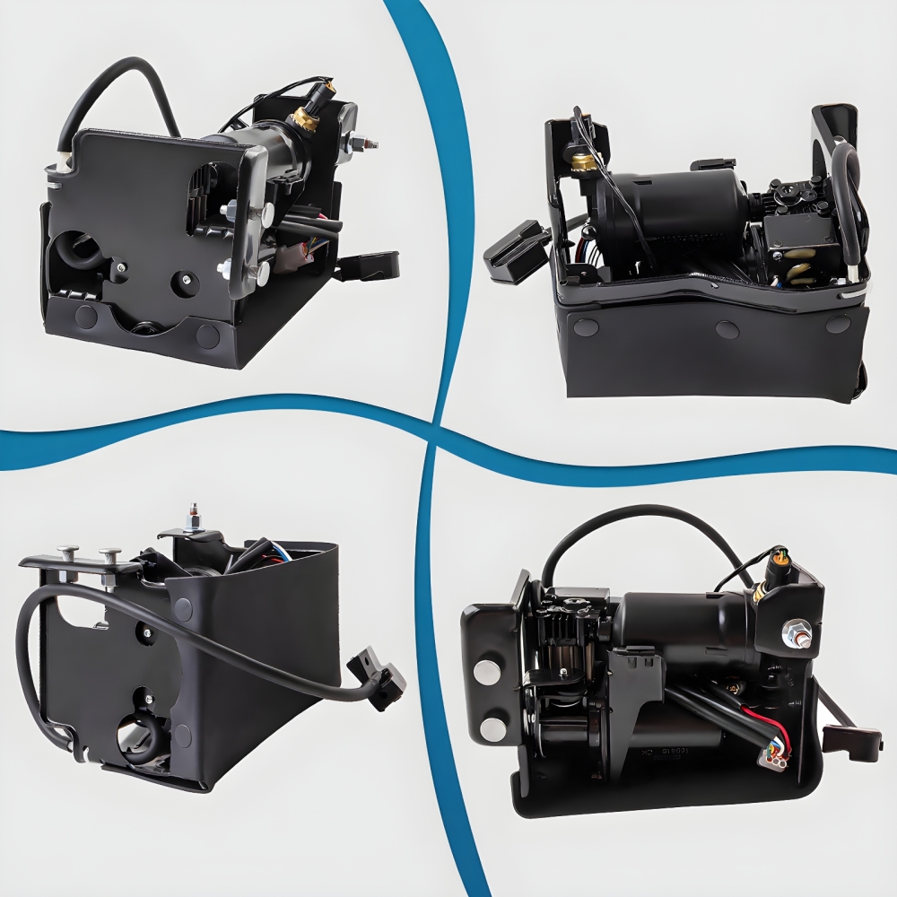 Air Suspension Compressor 2011 compatible for Cadillac Compatible for Escalade Premium 8Cyl 6.2L 376