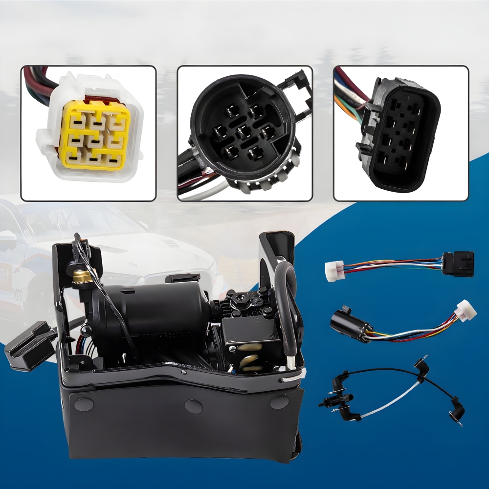 Air Suspension Compressor 2011 compatible for Cadillac Compatible for Escalade Premium 8Cyl 6.2L 376