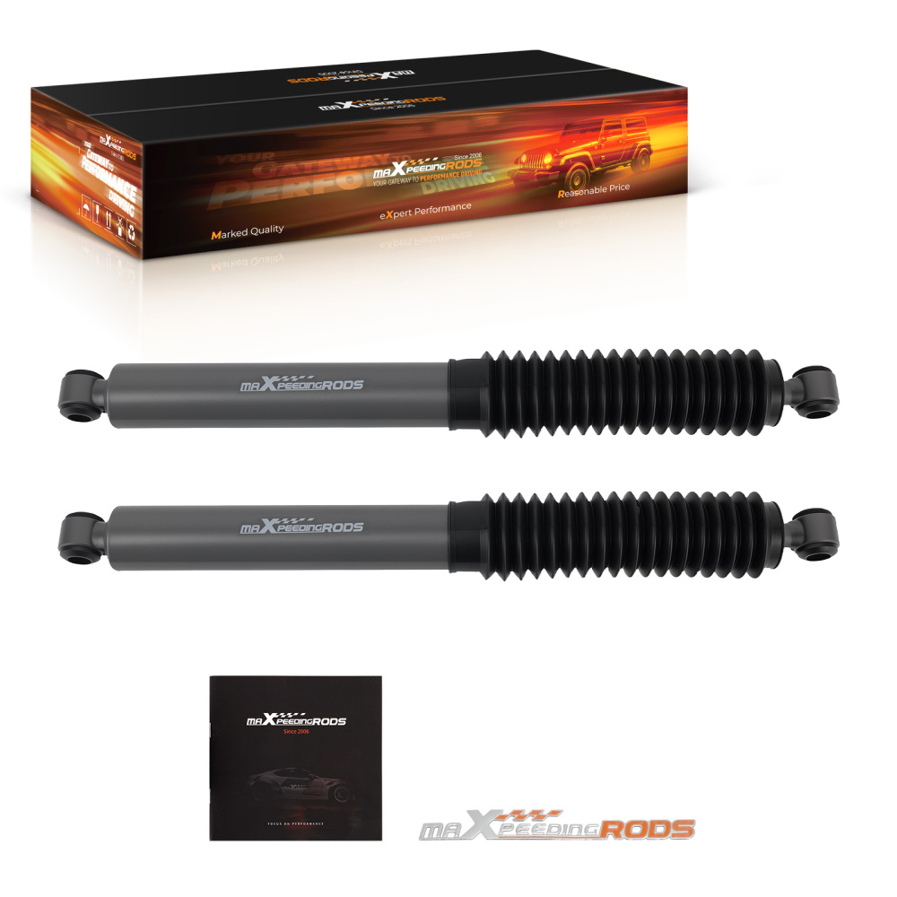 Rear Lift Shocks 2-5.5 compatible for Toyota Tacoma 2WD 4WD 1995-2004 Nitrogen Charged