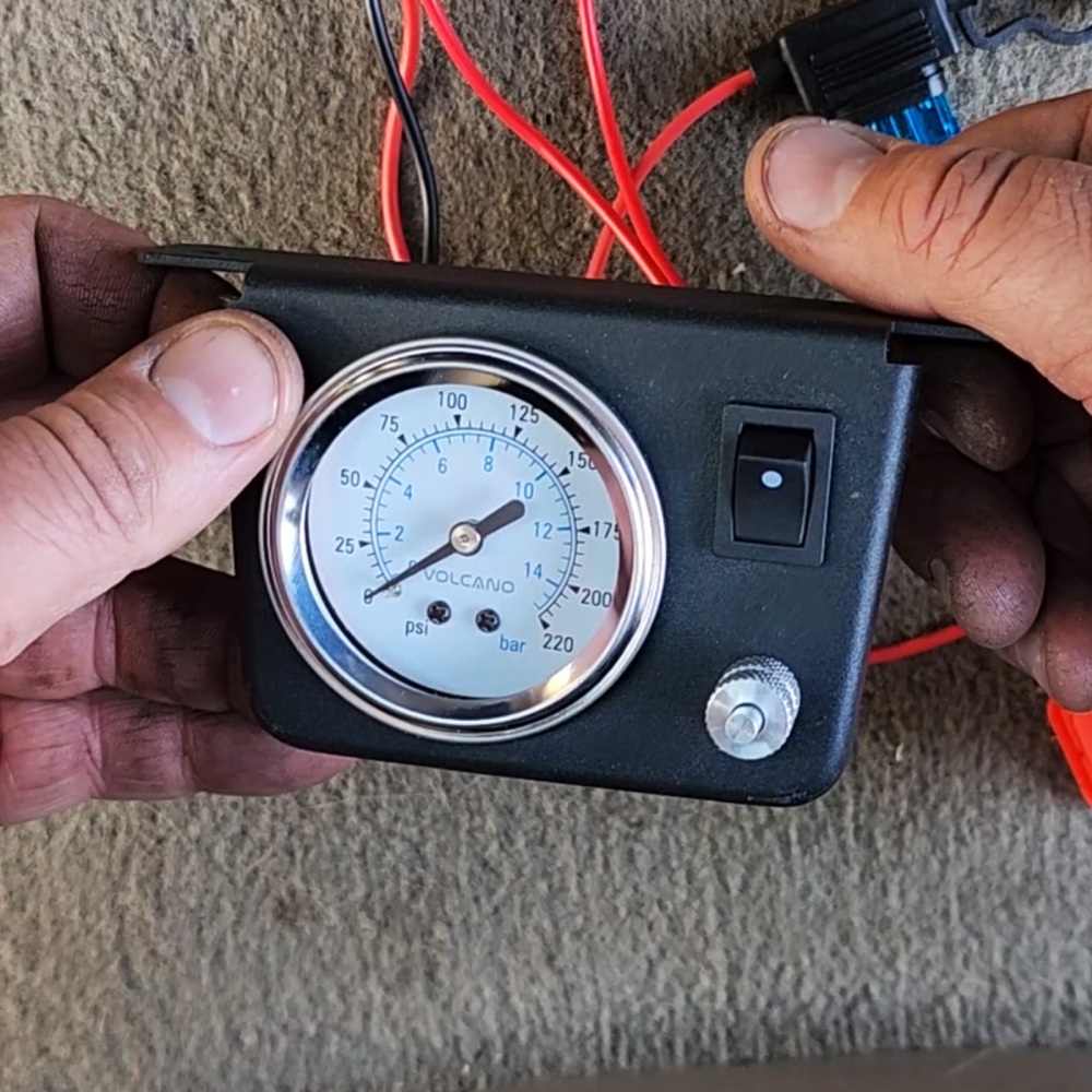 12V Air Suspension Compressor Controller Kit for Universal Vans Pickups