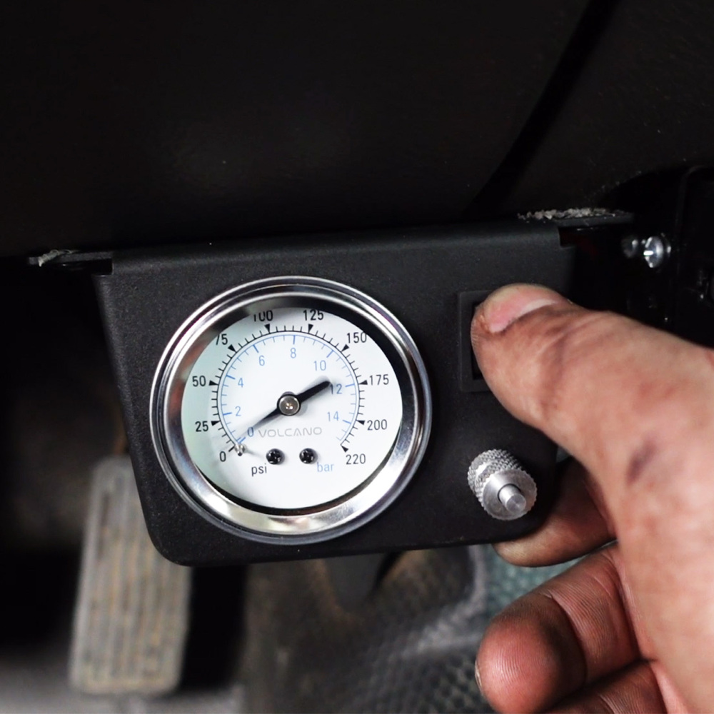 12V Air Suspension Compressor Controller Kit for Universal Vans Pickups