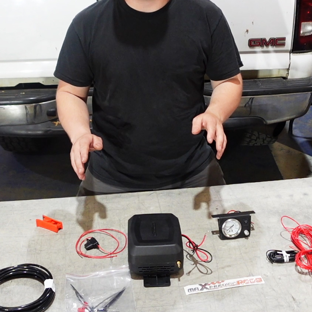 12V Air Suspension Compressor Controller Kit for Universal Vans Pickups