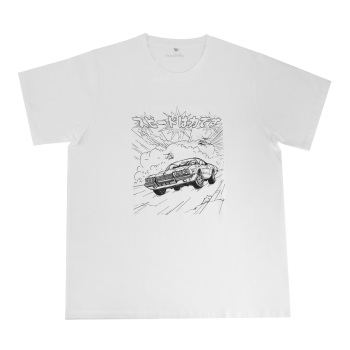 Vintage Cars Palm Trees Graphic T-Shirt for Car Culture Enthusiasts Breathable, Size 2XL