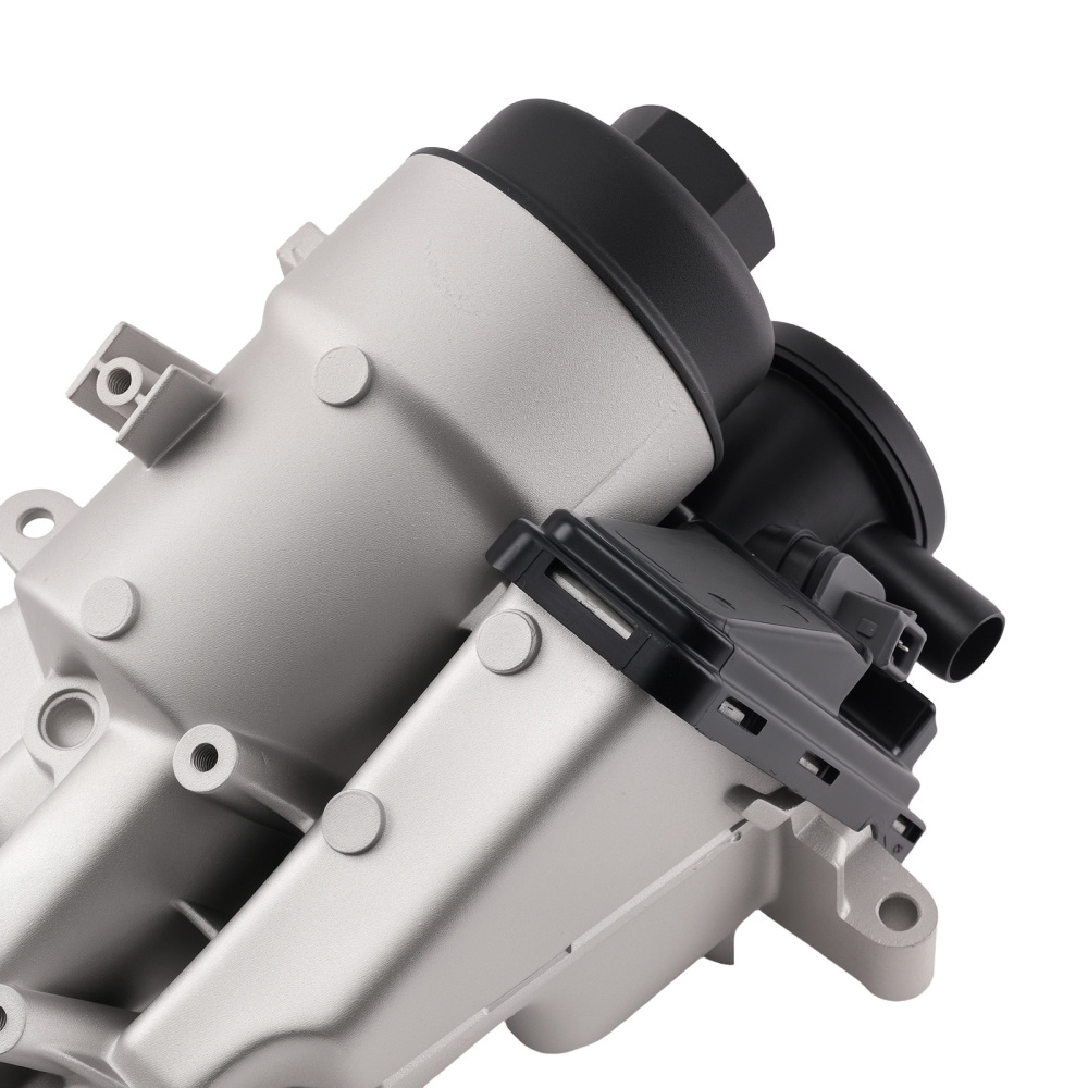 Engine Oil Filter Housing w/ Gasket Compatible for Volvo C30 2008-2013 / S60 T5 2012-2014