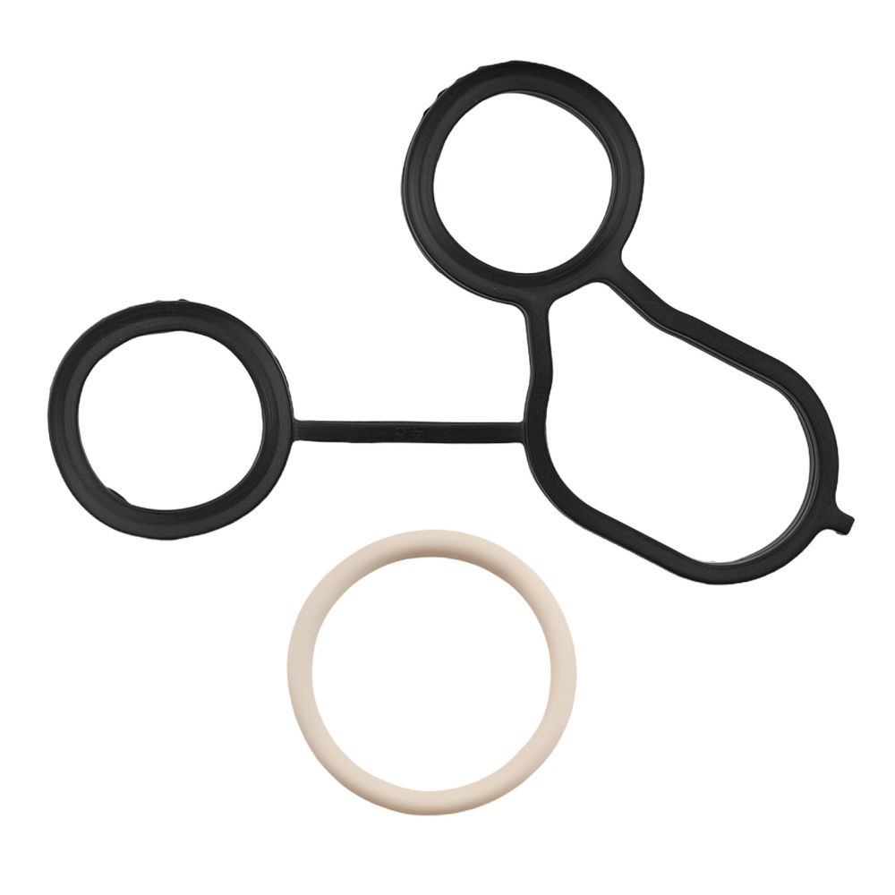 Engine Oil Filter Housing w/ Gasket Compatible for Volvo C30 2008-2013 / S60 T5 2012-2014