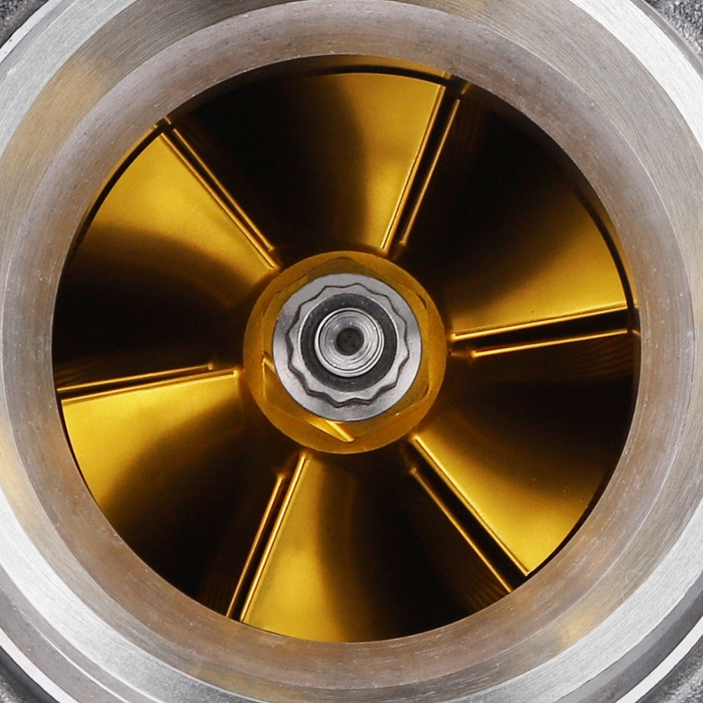 T3 T04E V-BAND Billet Turbocharger Universal Turbo .63 A/R FeedReturn Line