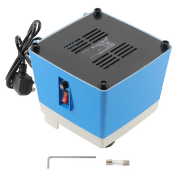 maXpeedingrods Automatic Water Stained Glass Grinder with Custom British Plugs DIY Desktop Grinding Machine 220V