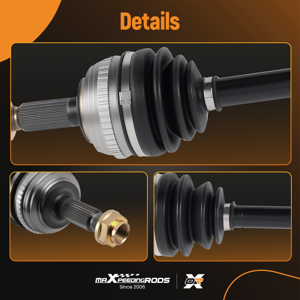 Front Pair CV Axle Assembly For Honda CR-V Auto Trans 1997 98 99 00 2001