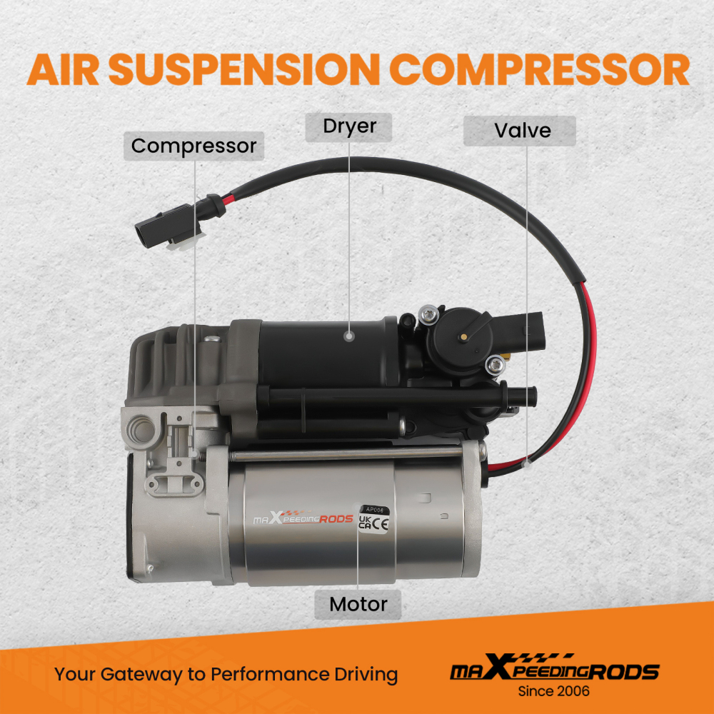 Pompa Compressore sospensione pneumatica compatibile per Mercedes E 550RWD 10-11