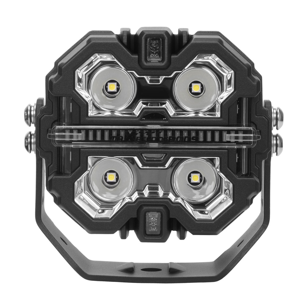 3.5 160W LED Pod Light Spot Beam DRL For Truck compatible for White Amber Side Shooter IP68