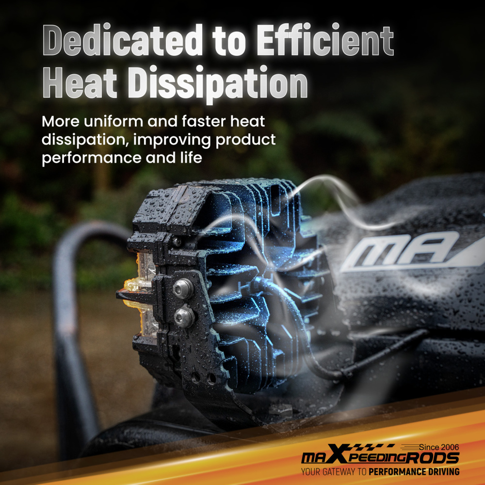 Maxpeedingrods Driving Auxiliary Light Universal 3.5inch 160W LED Light Pods Offroad Driving light