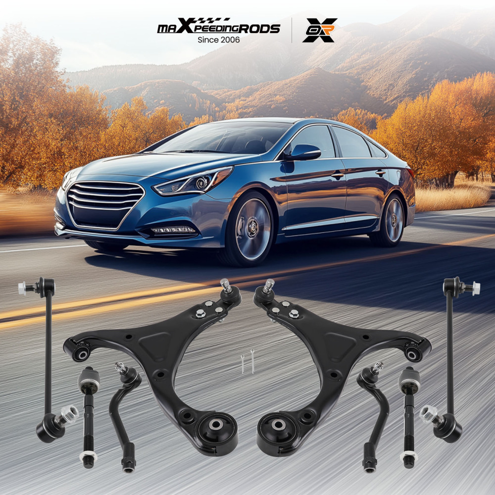maXpeedingrods 8Pcs Front Suspension Kit for Hyundai Sonata 2011-2014 (Non Sport Suspension)