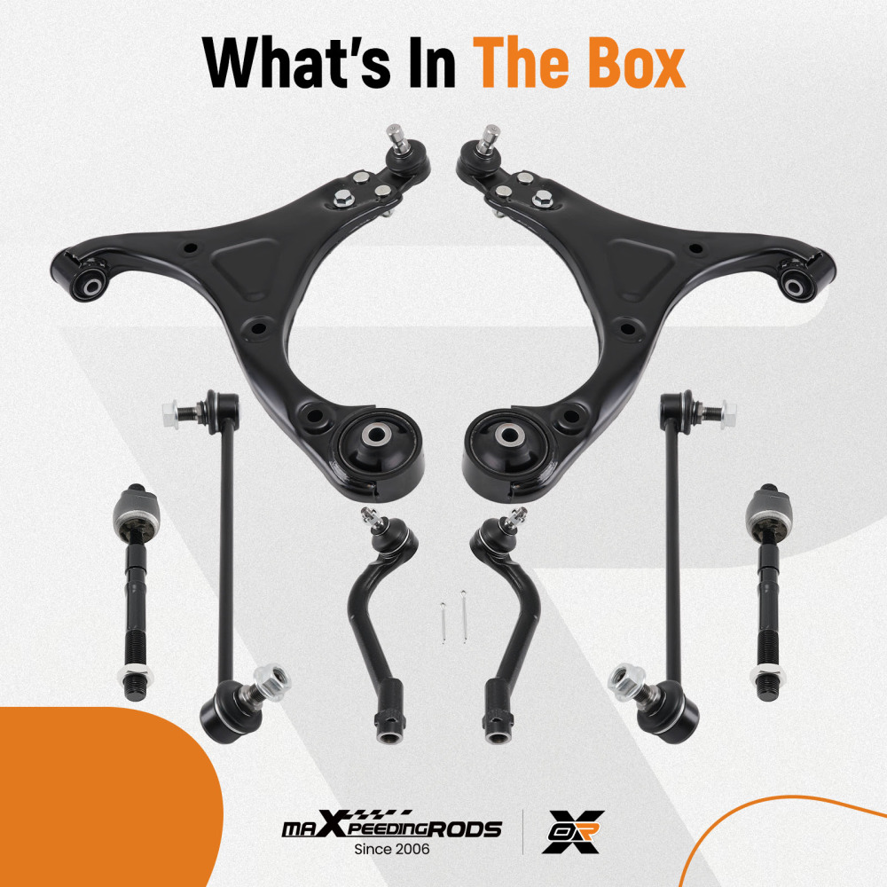 maXpeedingrods 8Pcs Front Suspension Kit for Hyundai Sonata 2011-2014 (Non Sport Suspension)