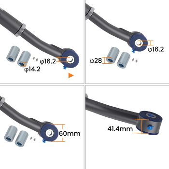 Adjustable Ttrack Bar Compatible For DODGE RAM 2500 3500 2003-2013 2WD4WD 