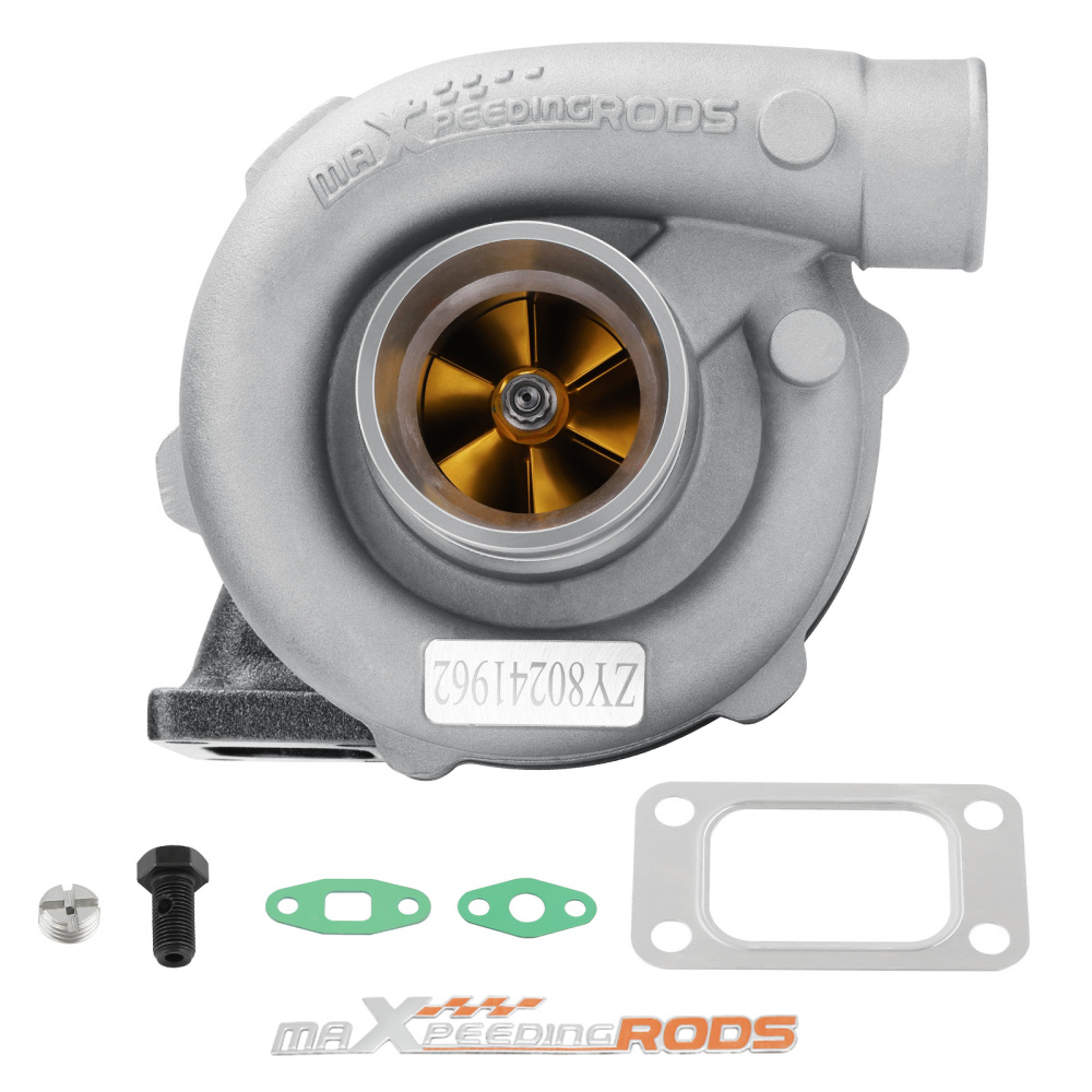 Aftermarket Turbo Street Type Billet Compressor Wheel Turbocharger 0.57 A/R 0.5 A/R For 1.5L-2.5L engine Oil Cooled