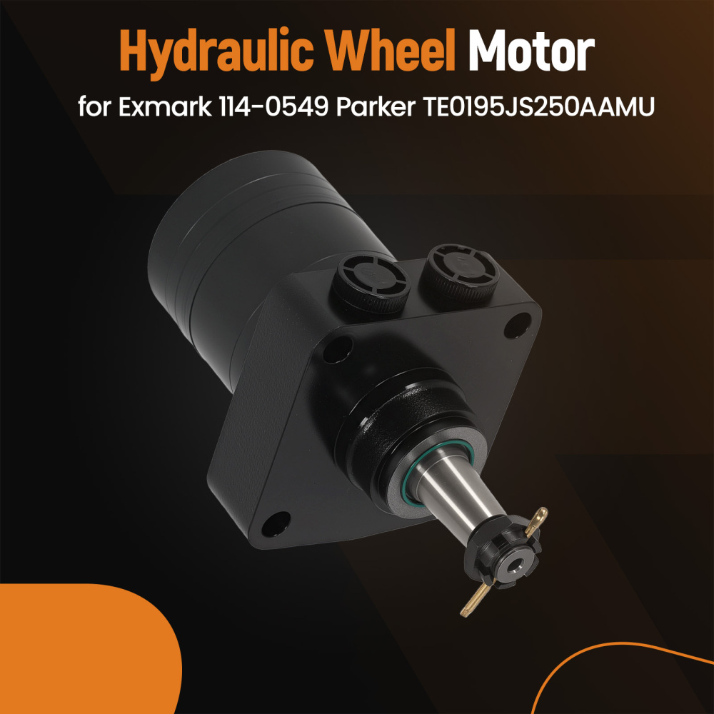 Hydrulic Wheel Motor Assembly Fit Exmark Toro 114-0549 / Parker TE0195JS250AAMU