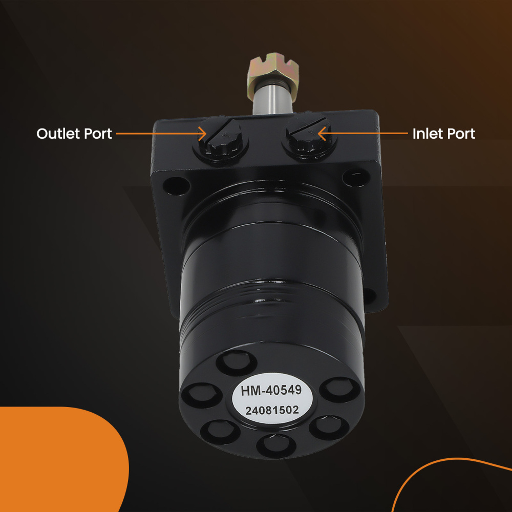 Hydrulic Wheel Motor Assembly Fit Exmark Toro 114-0549 / Parker TE0195JS250AAMU