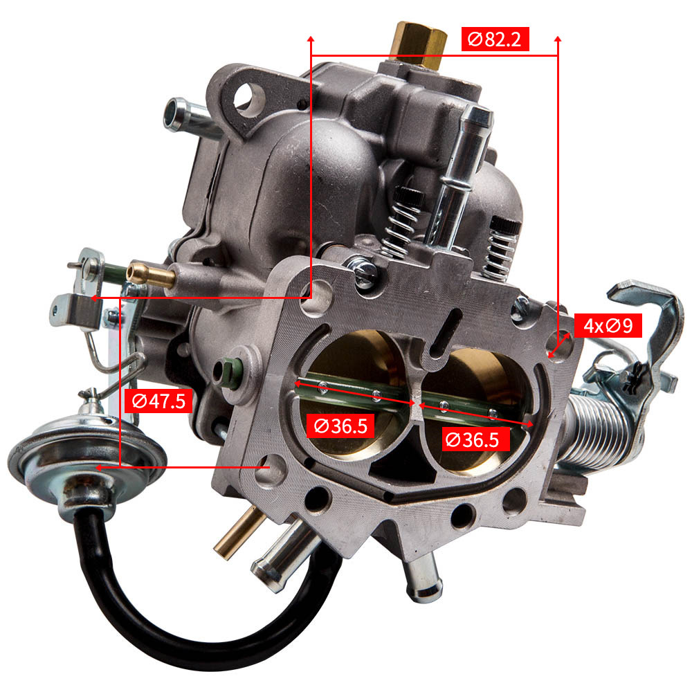 Carburetor compatible pour Dodge Plymouth Truck 273-318 Engine C2-BBD Barrel Carburateur