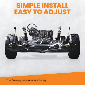 assetto Coilover filettato compatibile per Audi TT 8N Coupe 1.8T Quattro / 3.2 Quattro 98-06