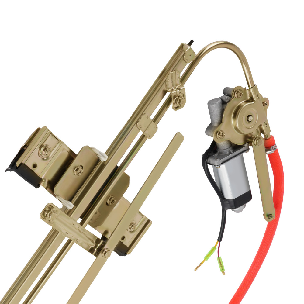 Universal 2 Door Flat Glass Electric Power Window Kit Fit Hot Rod New