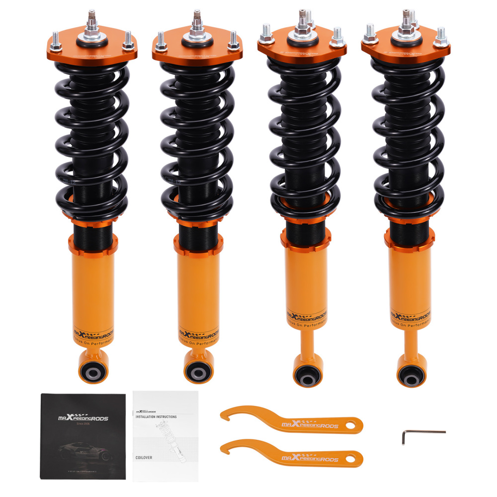Compatible for LEXUS IS 200 1999.4 - 2005.7 GXE10 24 Ways Adj. DamperForce Shock Absorber Coilovers Lowering Kit