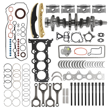 Engine Rebuild Kit - Crankshaft Con Rods Gasket Kit compatible for HYUNDAI KIA 1.6L