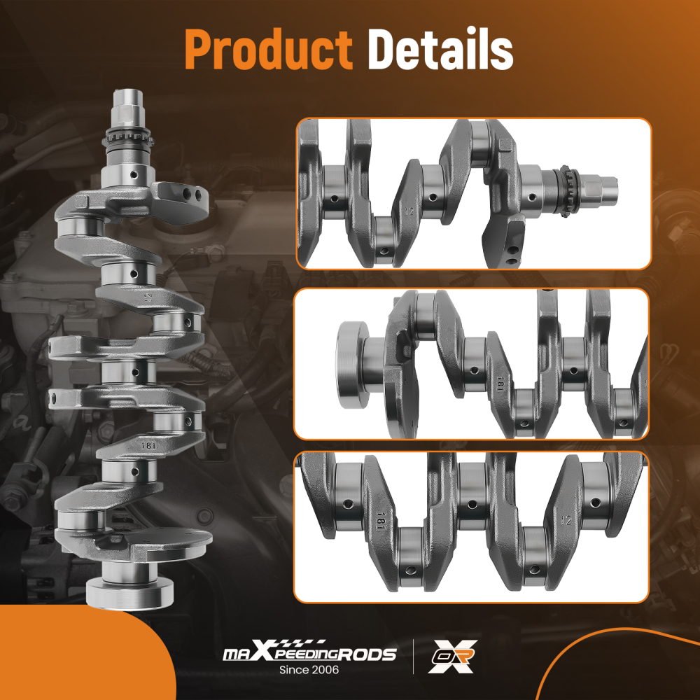 Engine Rebuild Kit - Crankshaft Con Rods Gasket Kit compatible for HYUNDAI KIA 1.6L