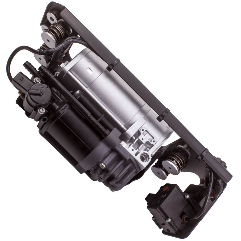Air Suspension Compressor Pump W/ Bracket compatible for BMW 7 Series F01 F02 740 750 760Li